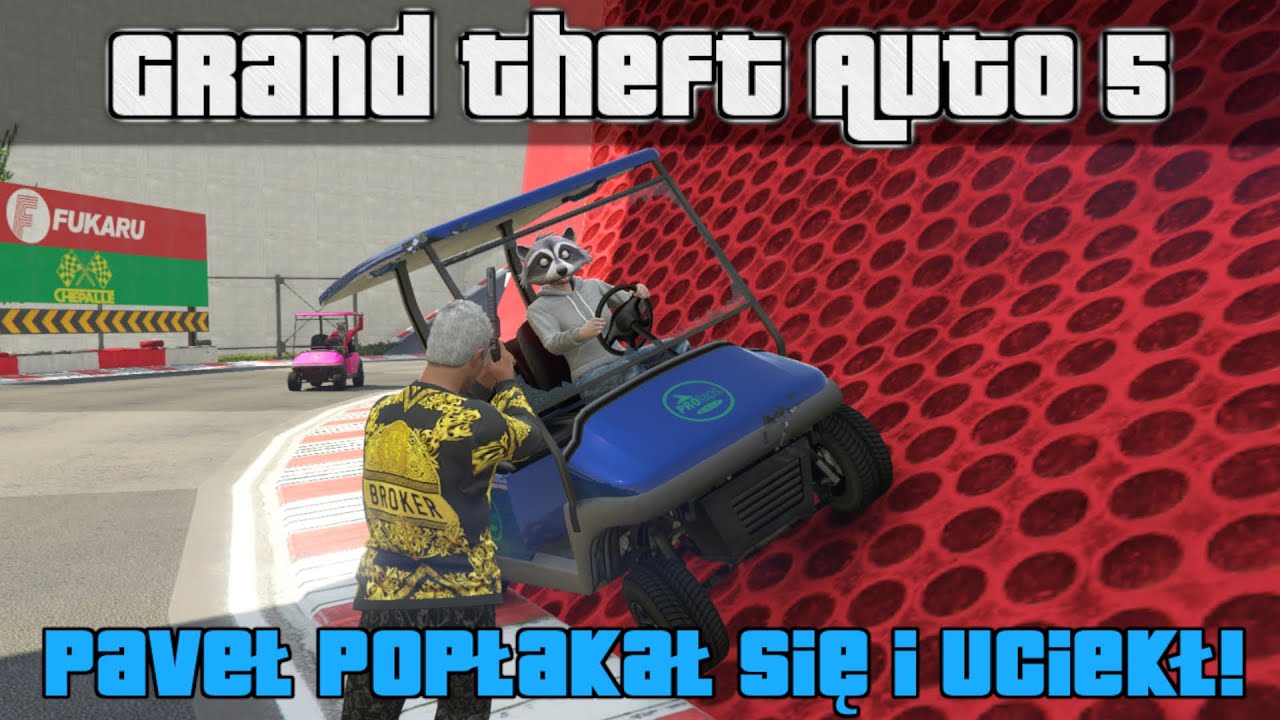 GTA 5 #244 - Paveł popłakał się i uciekł z nagrywek! :D Z Paveł, Bertbert