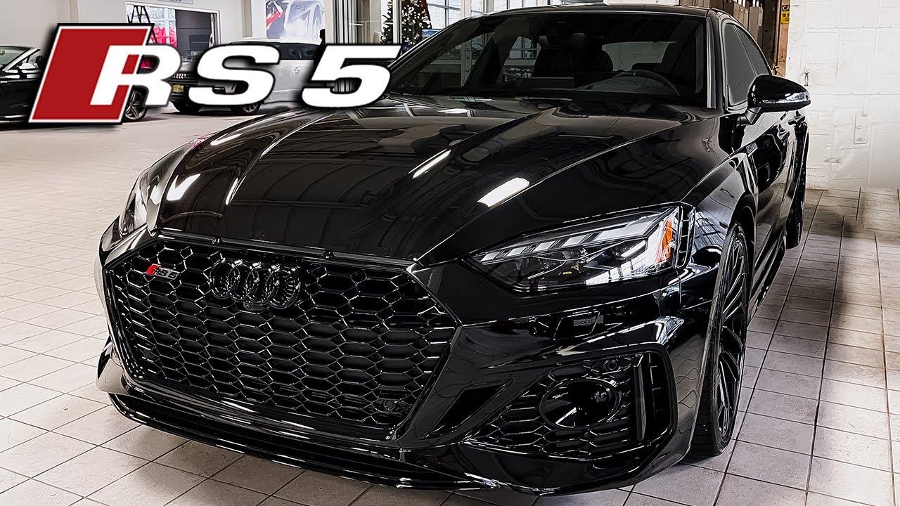 2021 Audi RS5 Sportback (450 HP) Mythos Black Walkaround Review
