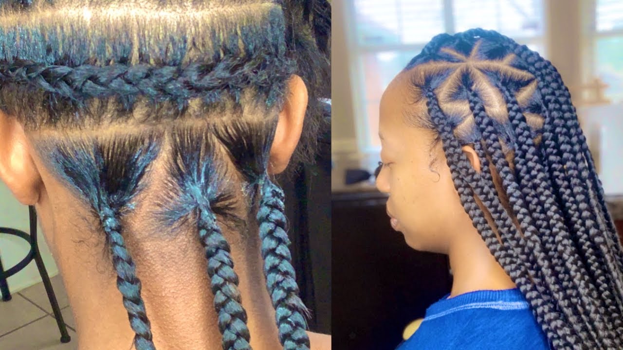KNOTLESS BOX BRAIDS | TRIANGLE KNOTLESS BRAIDS