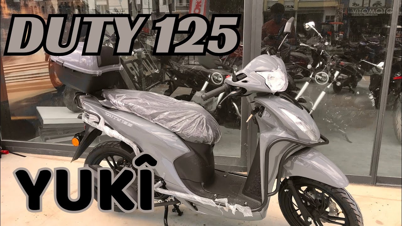 Yuki DUTY 125 | Scooter | Cup | İnceleme | Bafra | U&ccedil;ar Motosiklet
