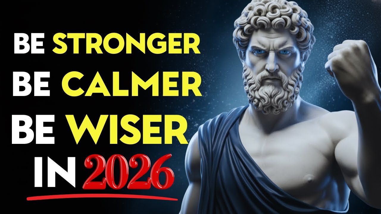 BE Stronger, BE Wiser, BE Calmer in 2026 - 2026 IS YOUR YEAR | Stoic Philosophy