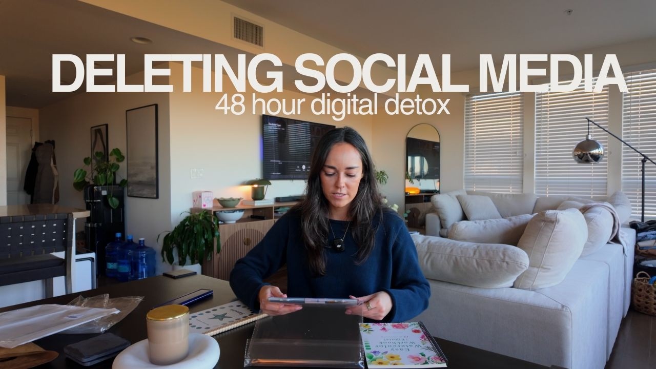 48 hour social media detox | I'm tired of being addicted to my phone...