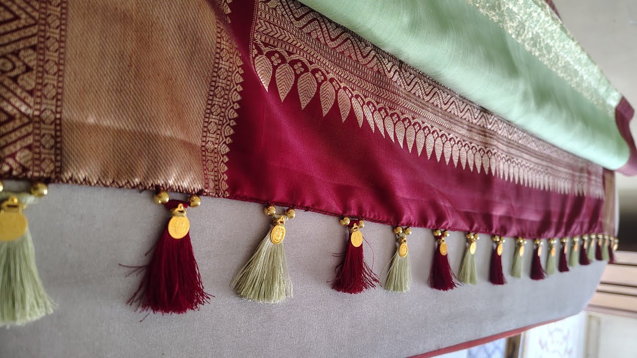 Lakshmi kasu tassel design making