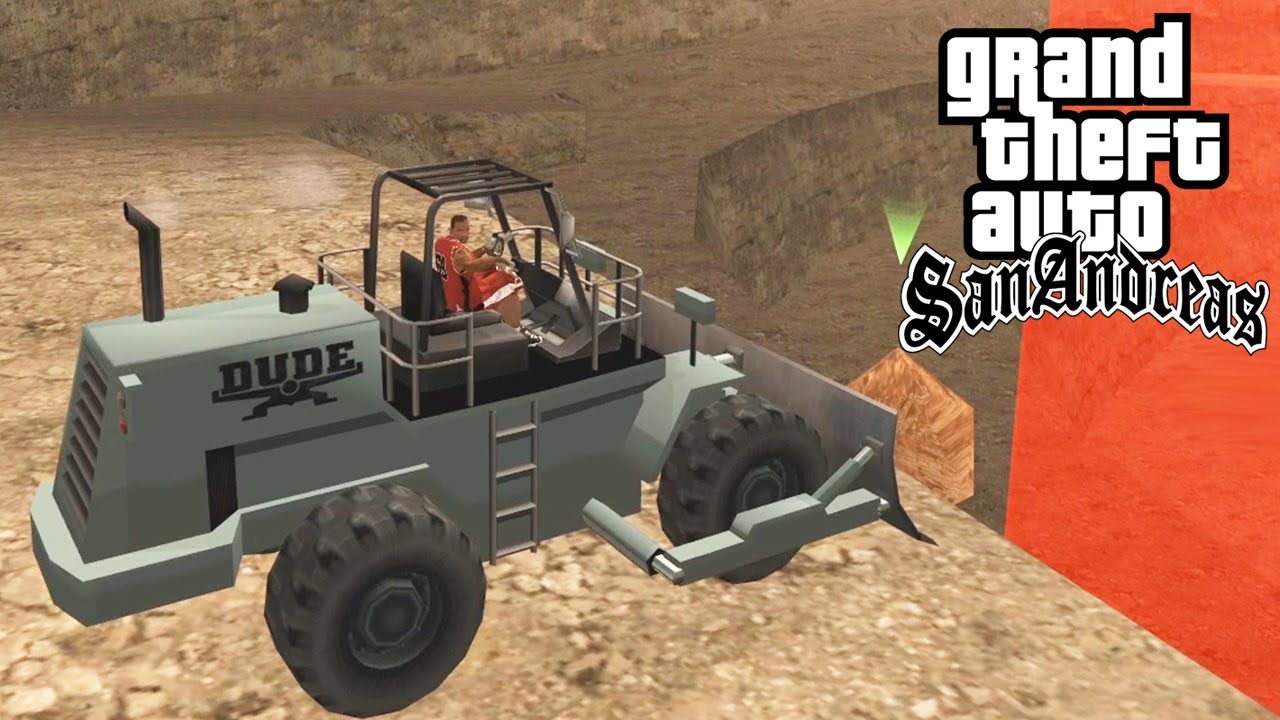 GTA San Andreas #24 - As MISSÕES da PEDREIRA!!! (Bora fazer 100%)