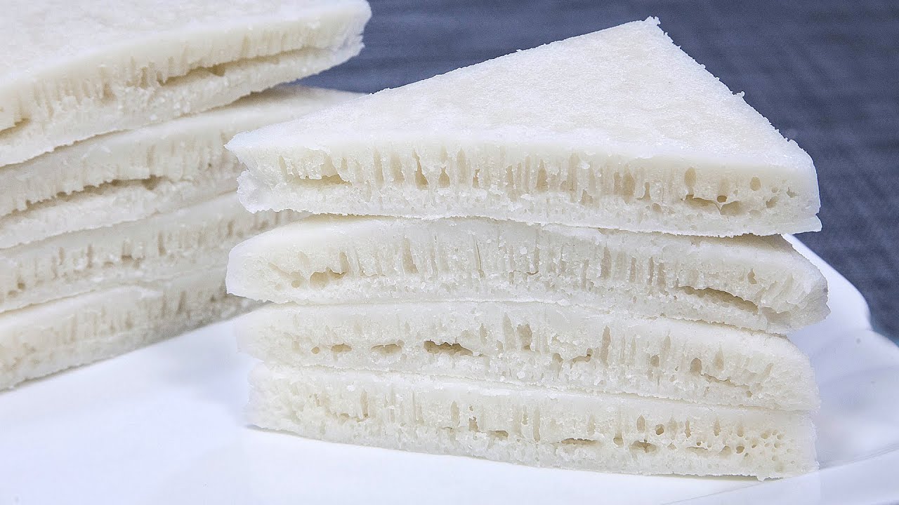 大米糕的正宗做法，Q弹香甜零添加，纯手工家常做法，太实用了【美食小汐】#甜品 #美食教程 #like #农村美食 #小吃  #米糕