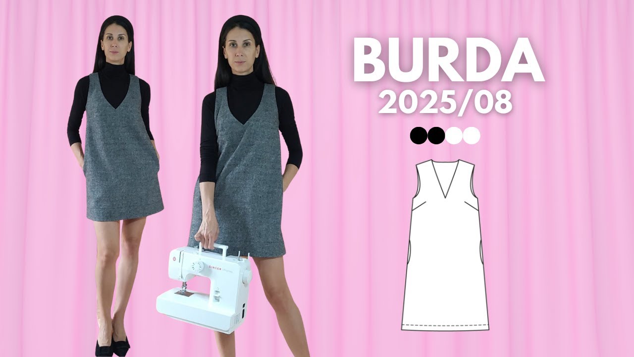 L’abito preferito dell’autunno - Burda 08/2025
