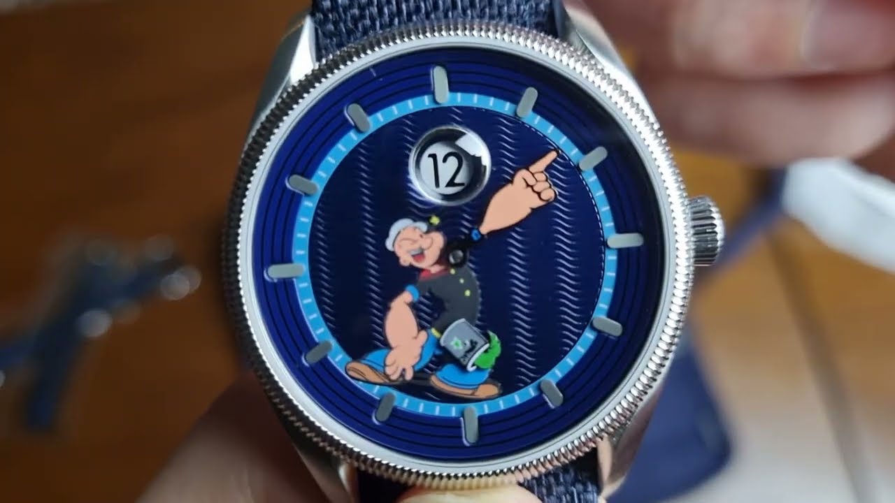 VARIO NAVI Jump Hour POPEYE (Watch Unboxing)