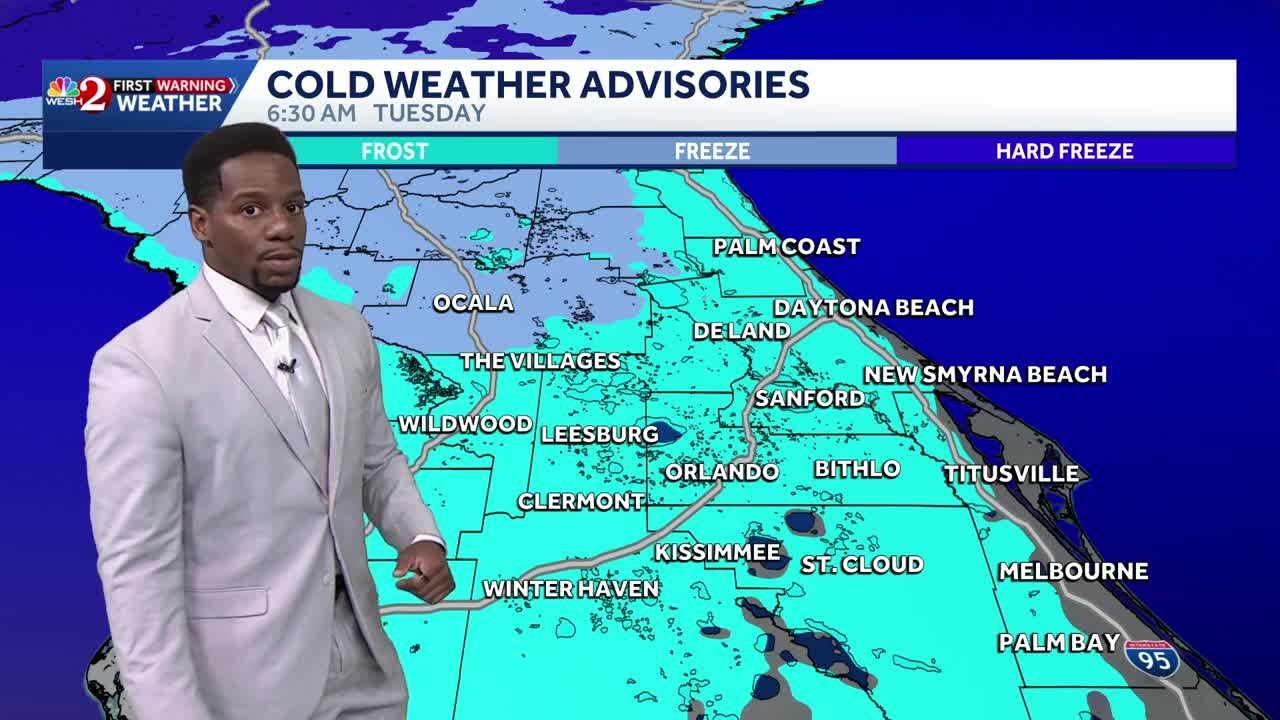 A Blast of Winter Air Following the Chance for Severe Thunderstorms Sunday