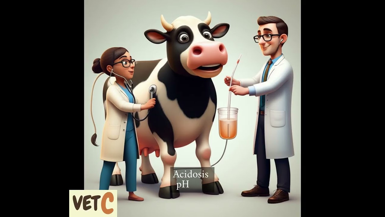 حموضة الكرش  (Acidosis) في الأبقار: الأعراض والعلاج والوقاية #vetc #الطب_البيطري
