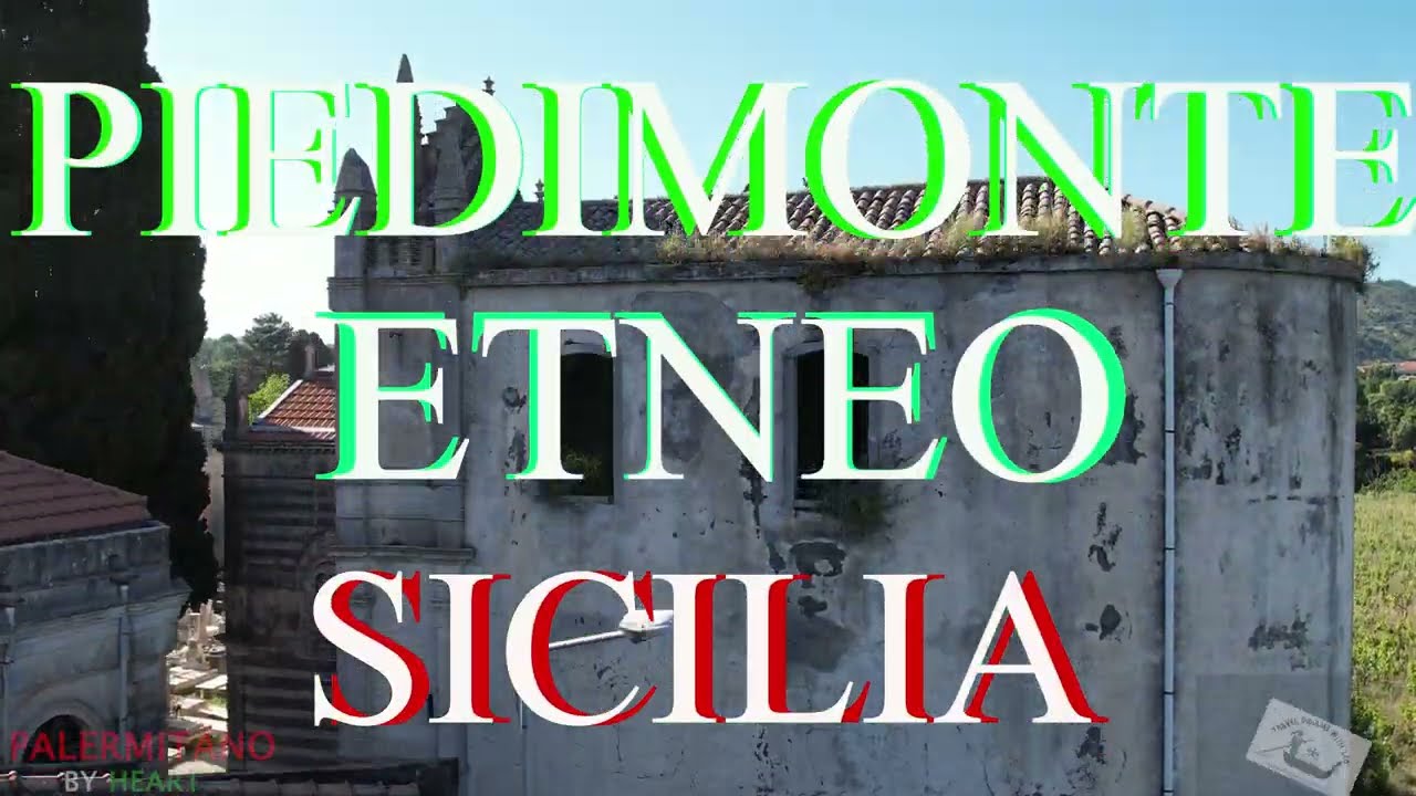SICILIA | PIEDIMONTE ETNEO | FLY OVER PIEDIMONTE ETNEO | DRONE 4K