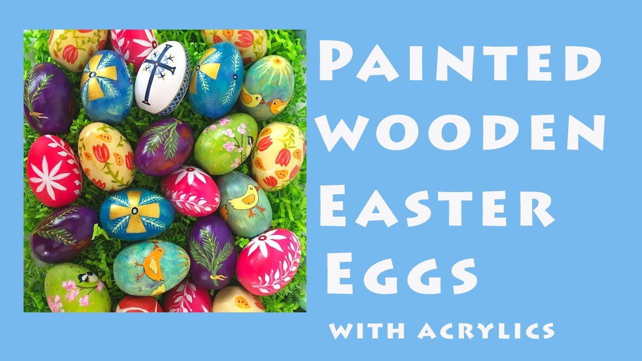 Hand Painted Easter Eggs