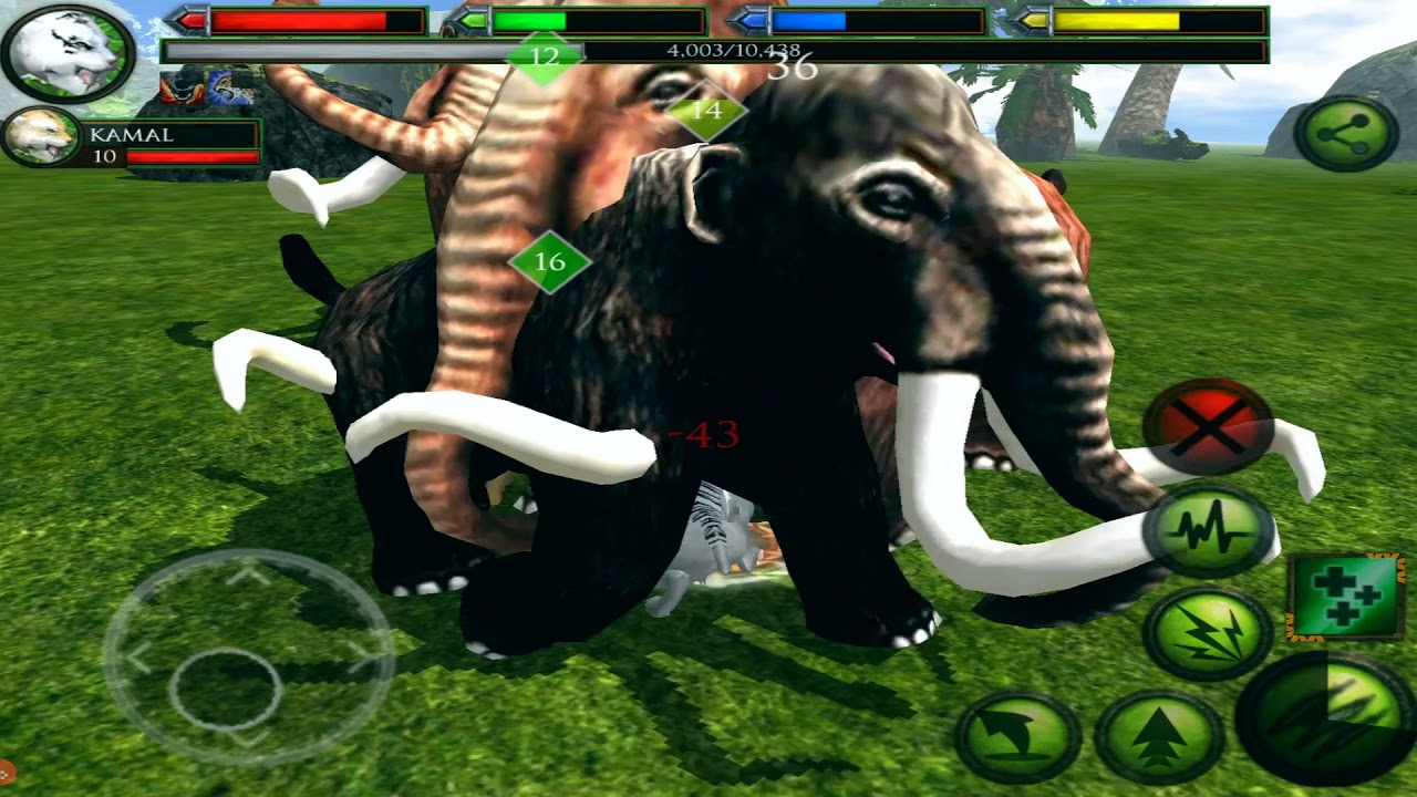 The Sabertooth Tiger 3D, Ultimate Dinosaur Simulator Series, By Gluten Free Games-IOS/Android
