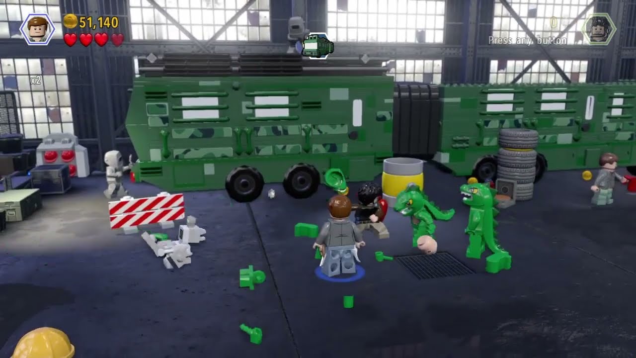 LEGO JURASSIC WORLD: The Lost World Jurassic Park | ISLA SORNA -Free play-