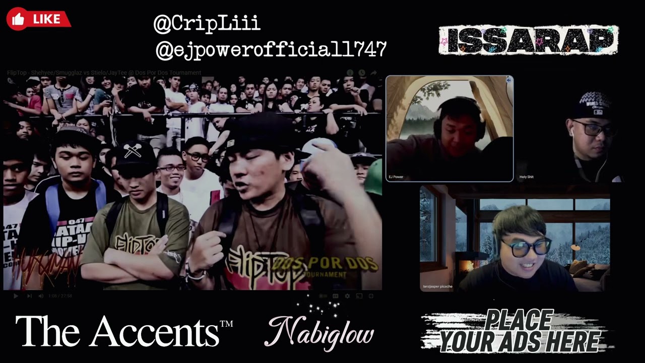 LANZETA/EJ POWER/CRIPLI :ISSA RAP EP 18.5 : FLIPTOP DPD : SMUGGLAZ/SHEHYEE VS JAYTEE/STIELO