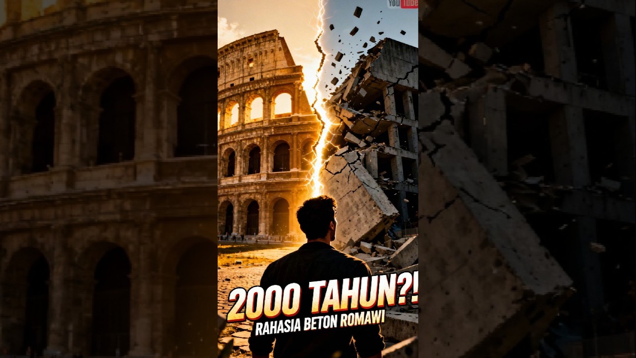 Kenapa Beton Romawi Bisa Bertahan 2000 Tahun?!