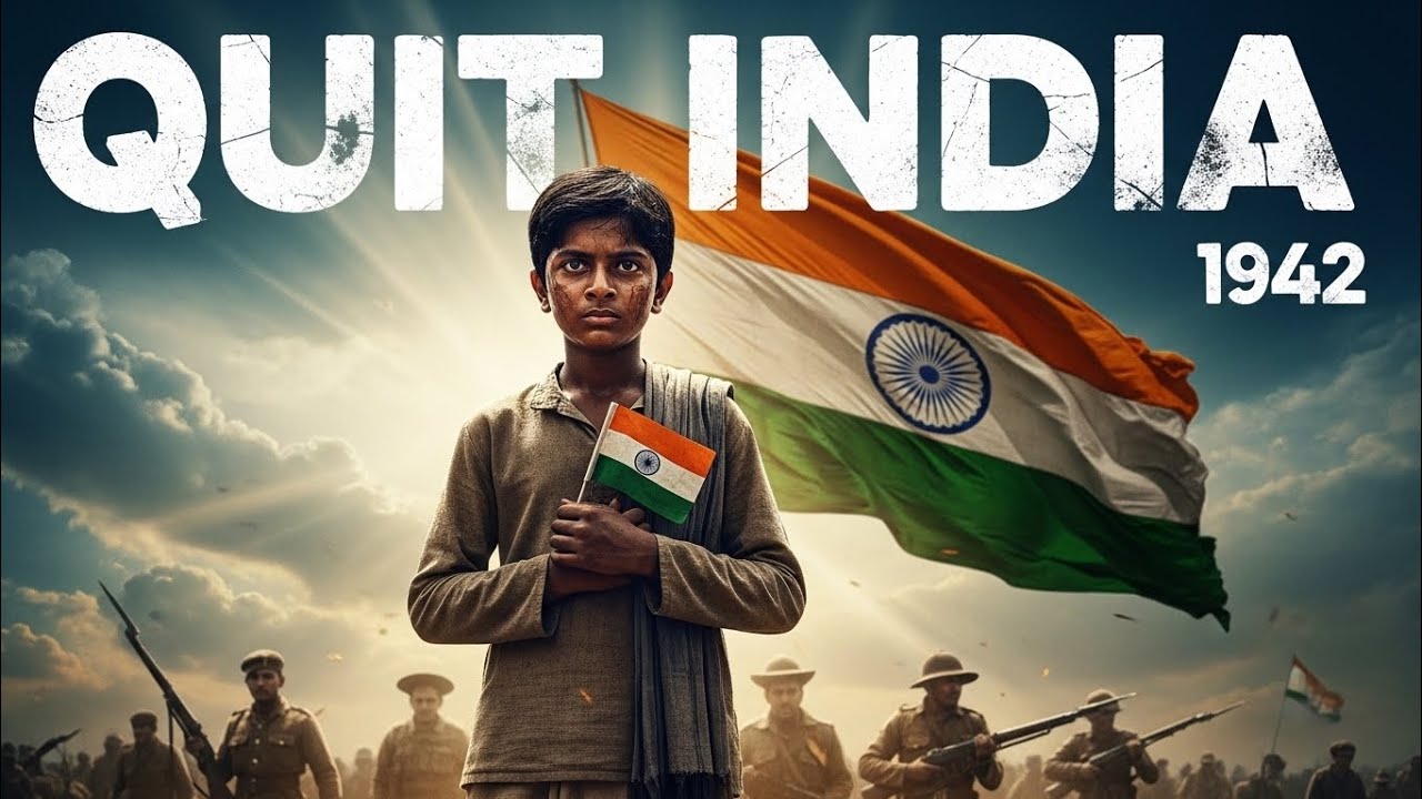 #Video1 Quit India Movement 1942 | एक गाँव के लड़के की बहादुरी #QuitIndiaMovement1942 #IndianHistory