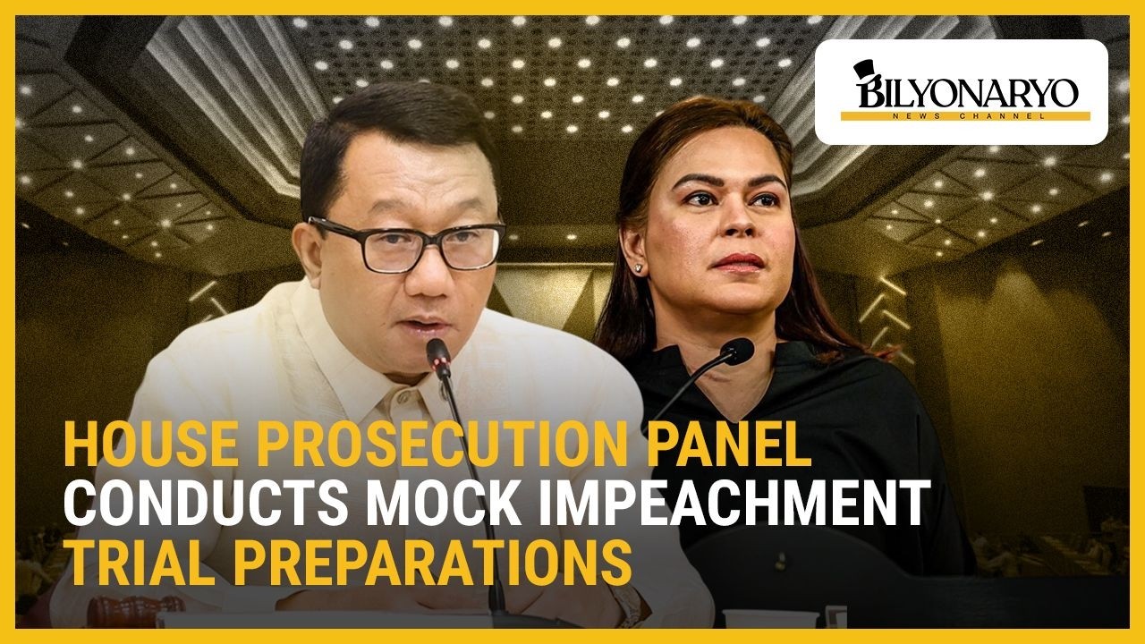 House prosecution holds mock impeachment trial for VP Sara Duterte | Midday Report