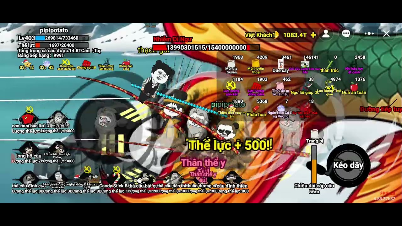 Speedrun câu diễm Di ngư
