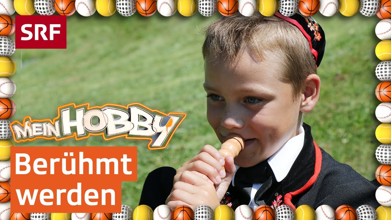 Auf dem Alphorn Musik machen | Mein Hobby | SRF Kids – Kindervideos