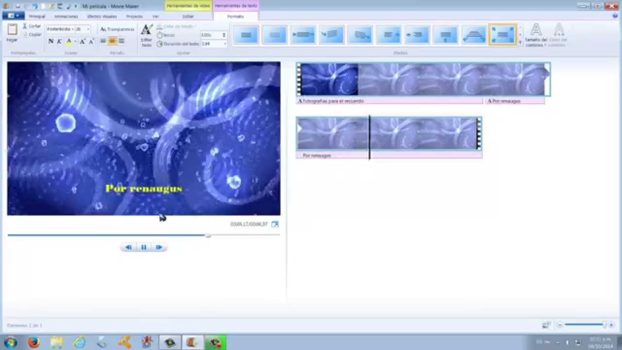 Editar un video con Movie Maker- Fácil y bien explicado- Repasando el programa.