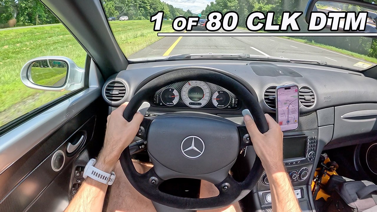 RARE 2006 Mercedes-Benz CLK DTM Cabriolet - FIRST DRIVE (POV Binaural Audio)