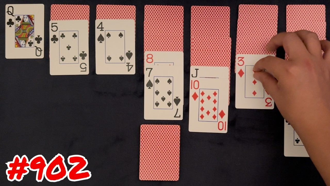 The JUMBO Casino Bee Deck ~ ASMR Solitaire #902