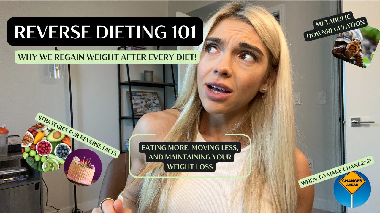 REVERSE DIETING: how to eat more without gaining body fat!