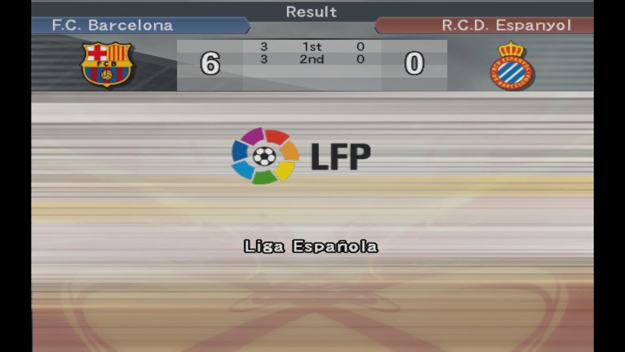 Барселона — Еспаньйол | PES 6 | Ла Ліга