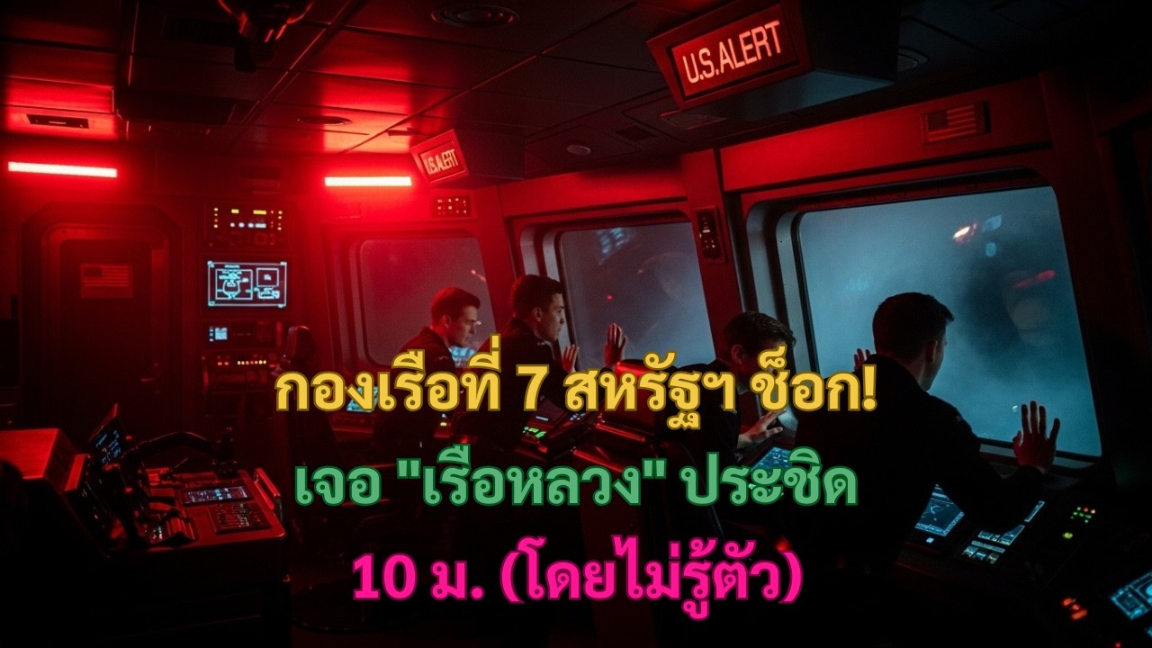 ช็อก! กองเรือที่ 7 สหรัฐฯ ตั้งตัวไม่ทัน เรือรบไทยเข้าประชิดแค่ 10 ม. โดยไม่มีใครรู้ตัว!