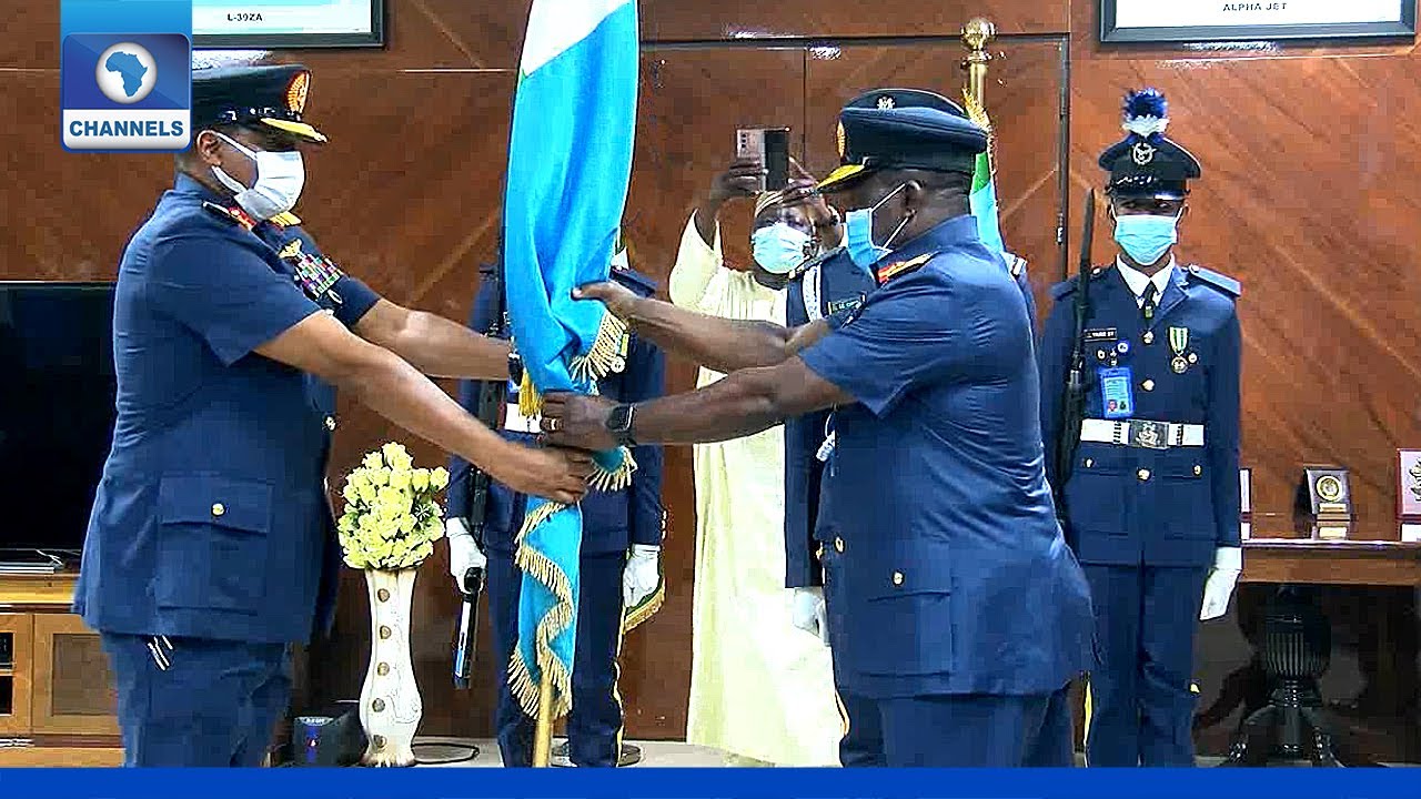 [FULL VIDEO] AVM Oladayo Amao Resumes Office As New Chief Of Air Staff