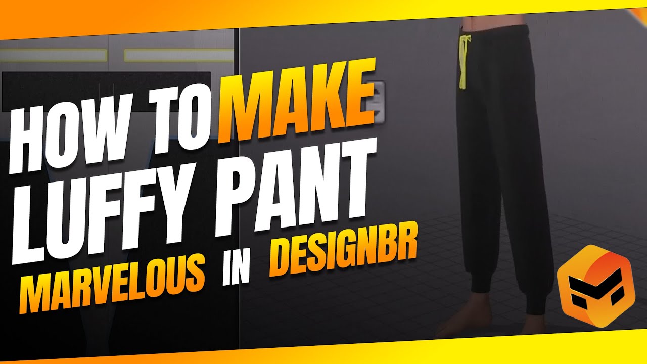 How to make Luffy's pants with Marvelous Designer