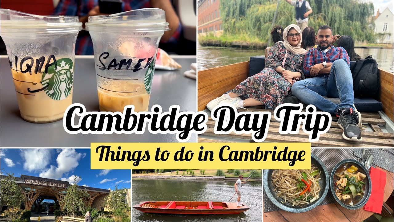 Cambridge Day Trip| Visit to Cambridge Central Mosque | Halal Thai Food 💕