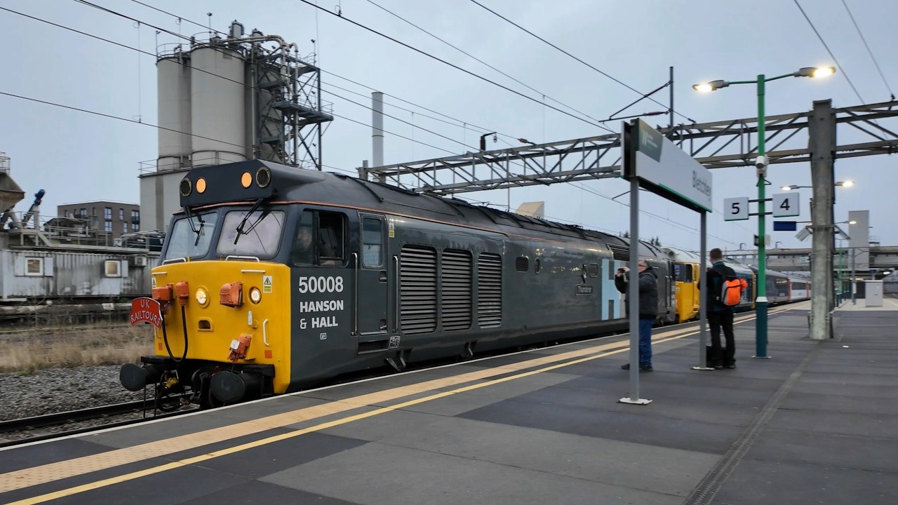 Double headed 50s at Bletchley