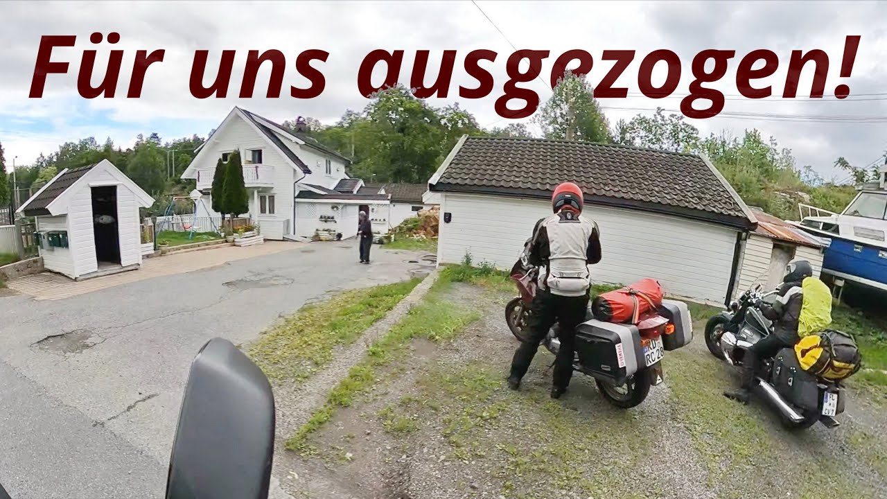 Riesiges Ferienhaus in Arendal! Motorradreise Südnorwegen, Juli 2023, Folge 06: Spangereid - Arendal