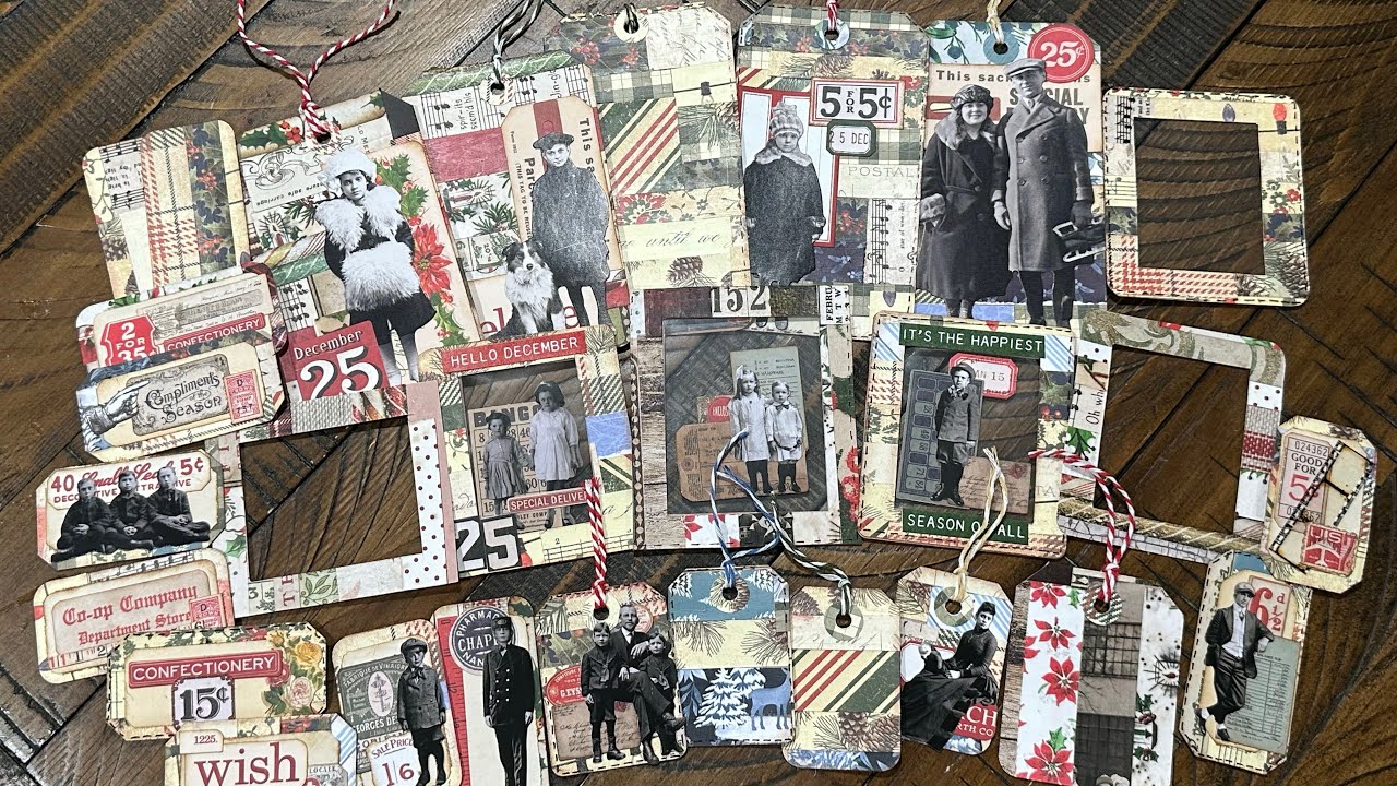 Craft With Me - Let’s Make Things From Our Masterboard! Layer Frames - Tags - Window Frames - Labels