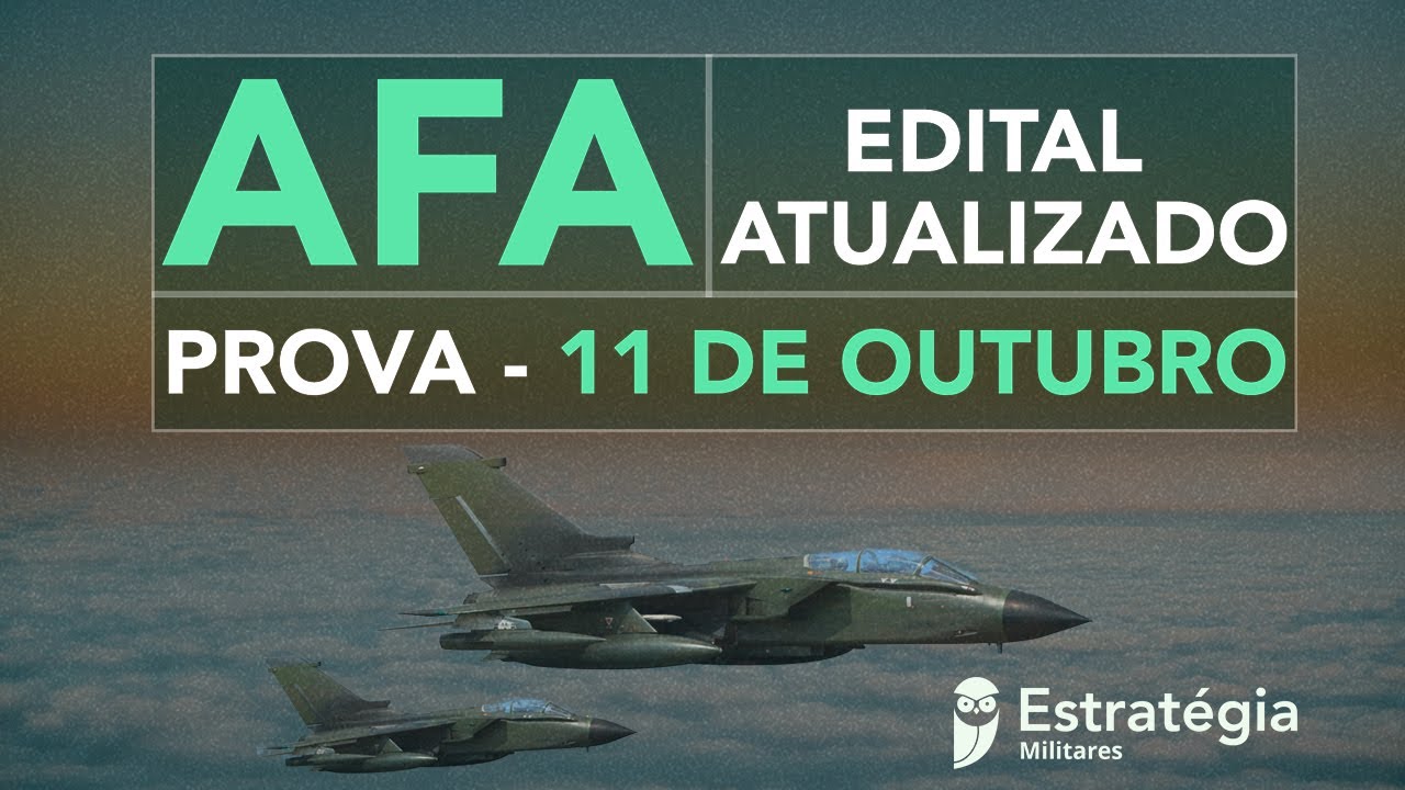 AFA - Edital Atualizado