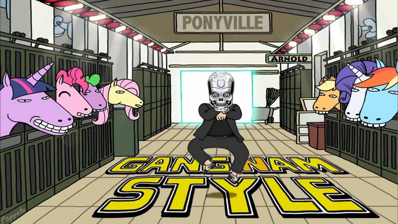 Arnold Schwarzenegger Gangnam Style: Choirboy!
