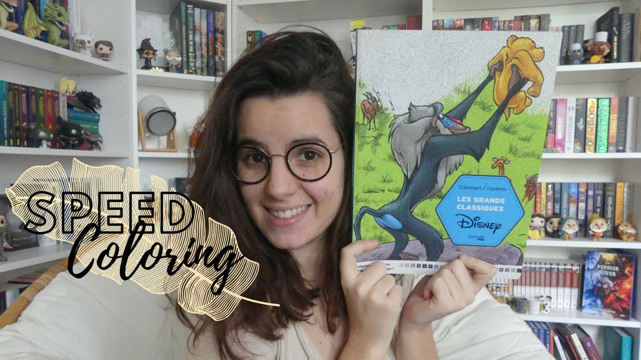 Speed Coloring #6 | Disney mystère Tome 1 🖍️