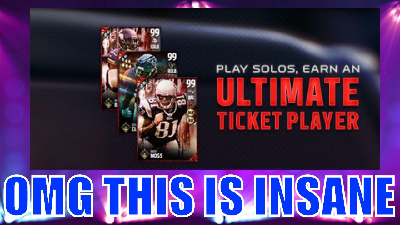 HOW TO GET A FREE ULTIMATE TICKET! MADDEN 17 ULTIMATE TEAM GAMEPLAY