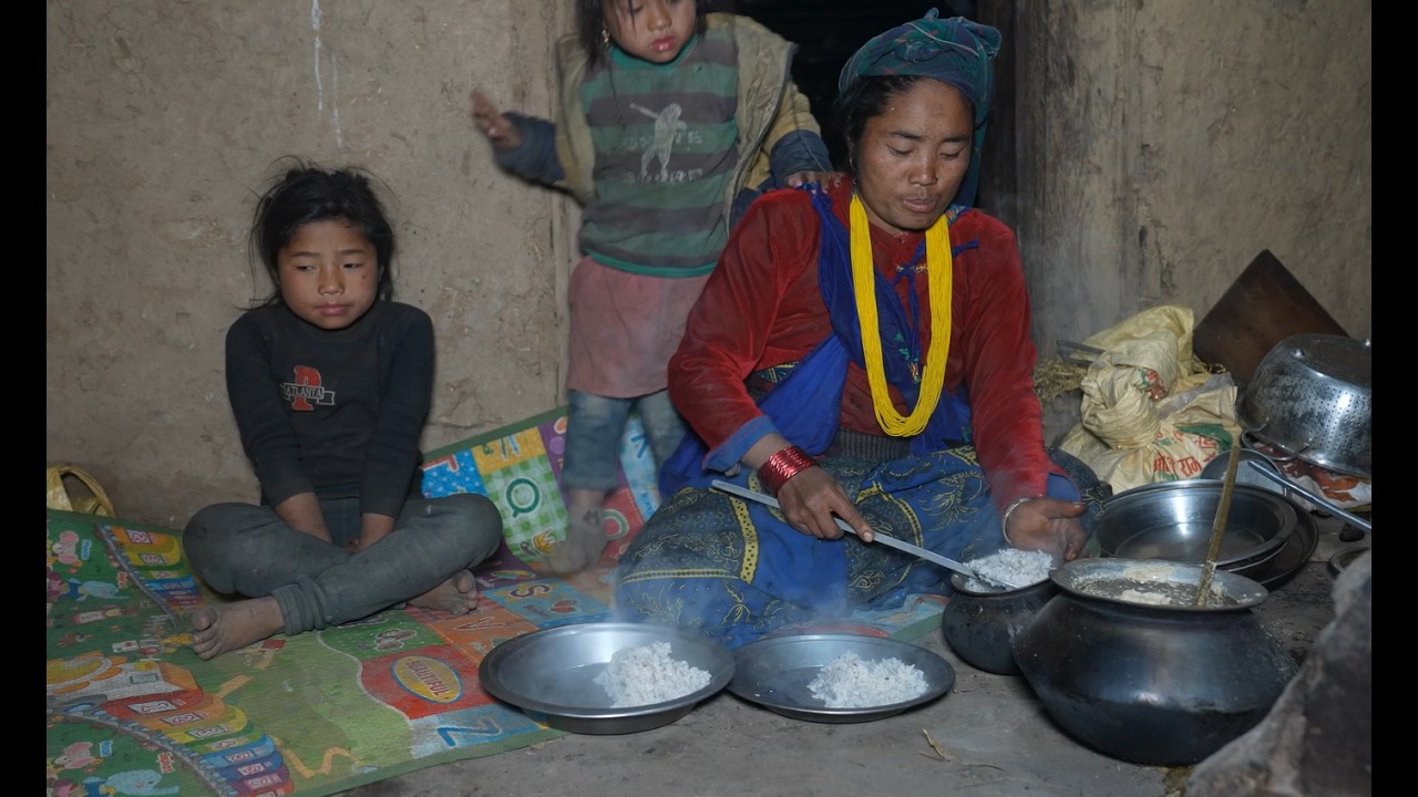 How to share food each other || Village life