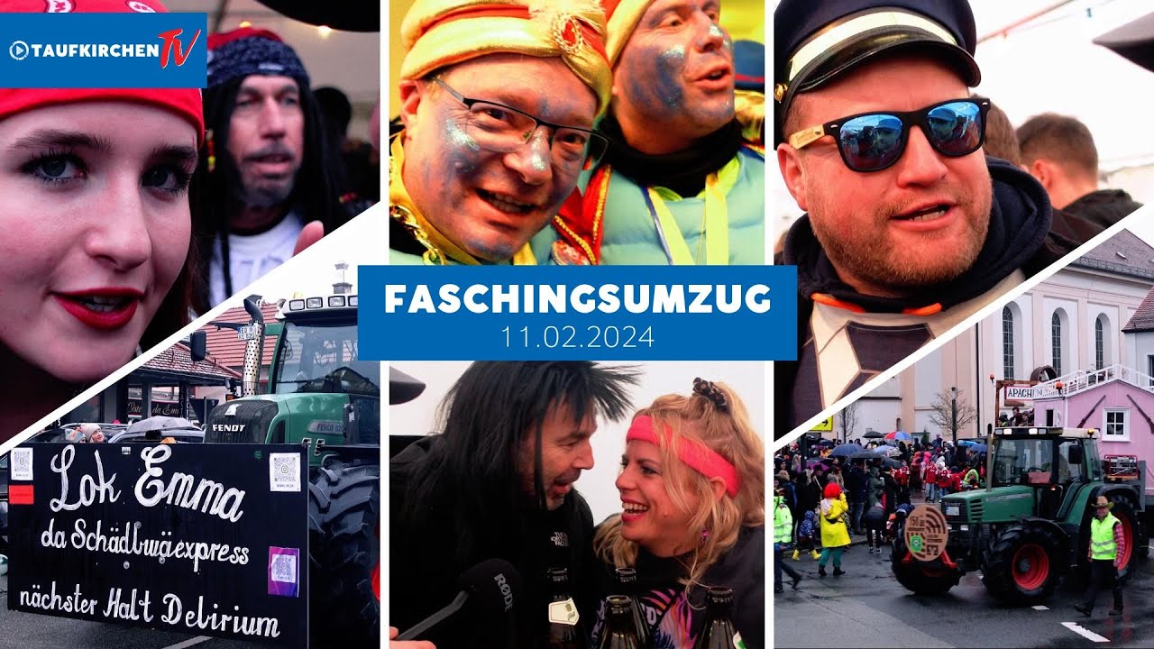 Faschingsumzug Taufkirchen (Vils) 11.02.2024 - wir waren dabei!