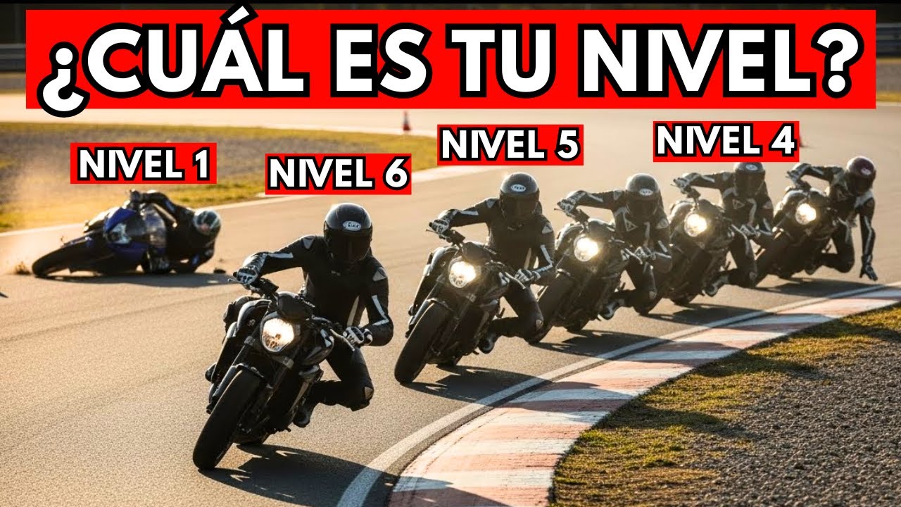 Los 6 NIVELES Entre Un Motociclista NOVATO Y Un EXPERTO (¿Cuál ERES Tu?)