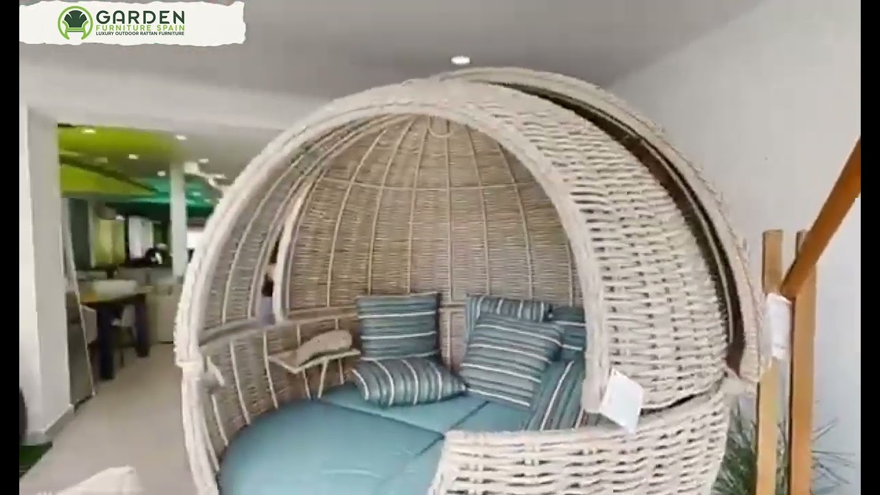 Outdoor Furniture Showroom Tour in Spain | Modern Garden Sets & Lounge Collection