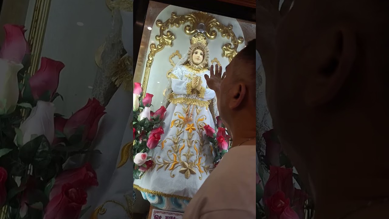 Going to Simala church vlog