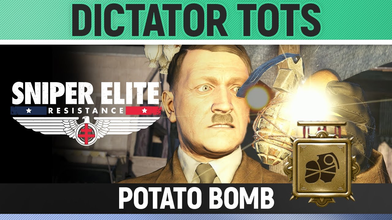 Sniper Elite: Resistance - Dictator Tots - Kill Hitler by sabotaging the market stall