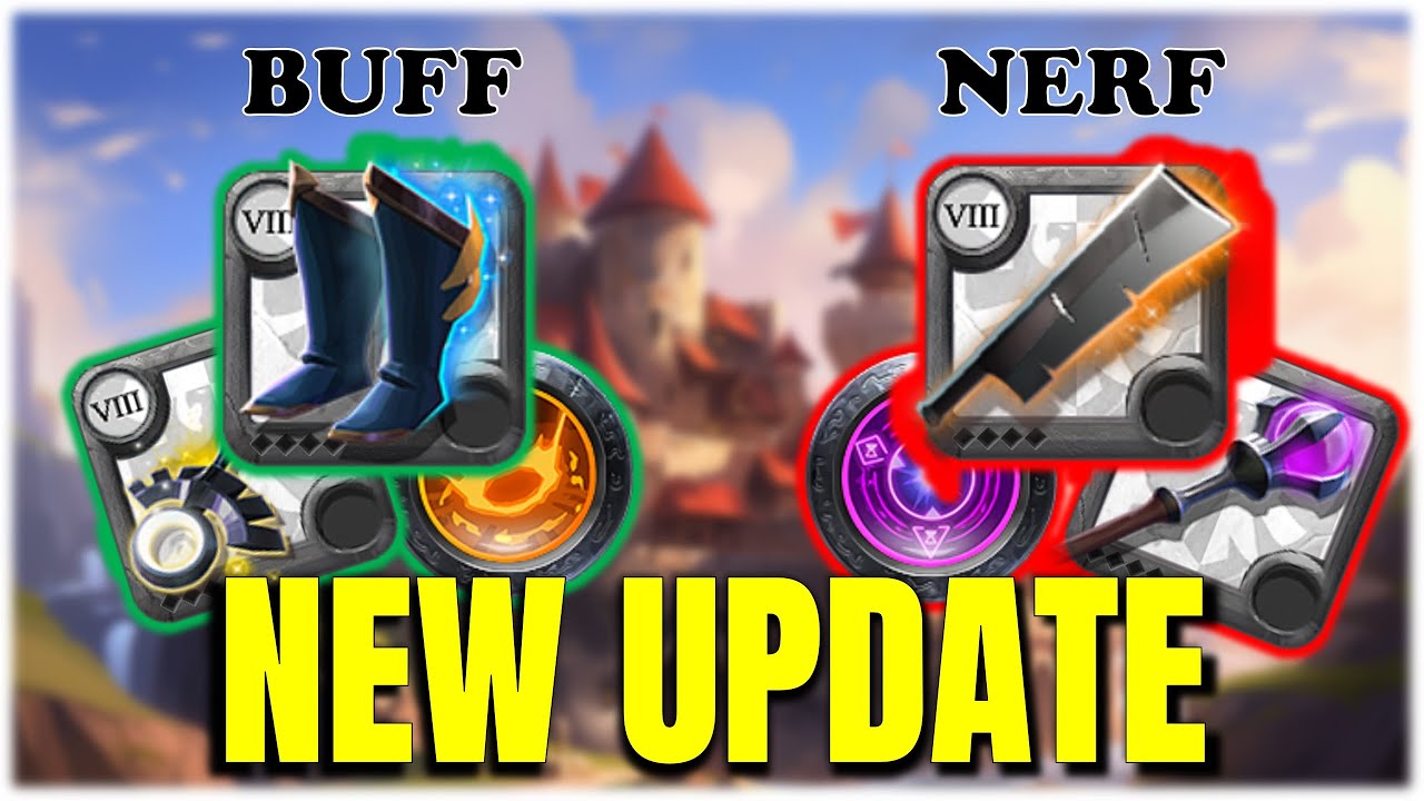 NEW UPDATE: FIRE STAFF BUFF & CARVING SWORD NERF in Albion Online