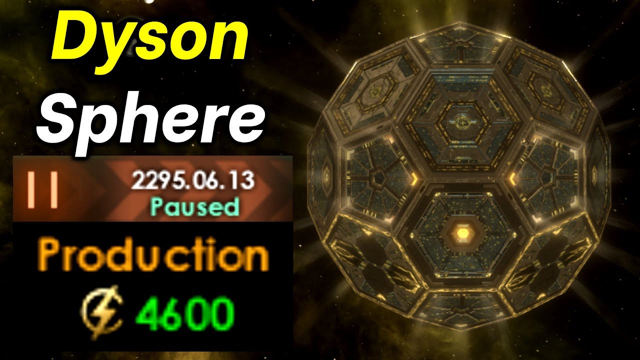 Getting a FULL Dyson Sphere BEFORE Year 2300 in Stellaris 4.0
