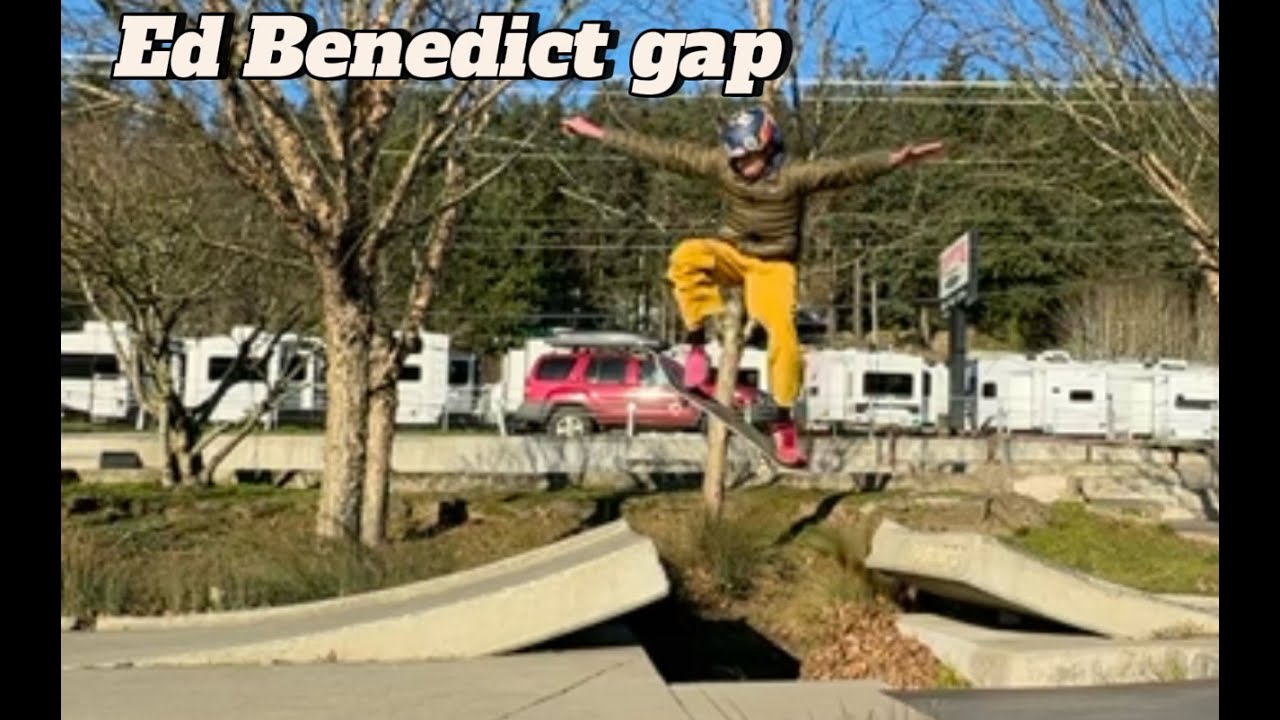 Clearing the gap| Ed Benedict skate park