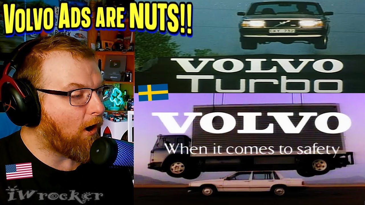 American Reacts to The BEST VOLVO Commercials from Europe