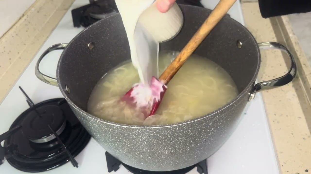 İftara Harika Bir Çorba Sütlü Soğan Çorbası 🍲 #maksatmutfak #food #soup #viral #trending #fyp